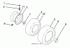 Husqvarna LGT 2554 (96043006100) - Lawn Tractor (2009-04 & After) Listas de piezas de repuesto y dibujos Wheels And Tires