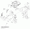 Husqvarna LGT 2554 (96045001701) - Lawn Tractor (2012-03 & After) Listas de piezas de repuesto y dibujos ENGINE