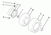 Husqvarna LGT 2654 (96043003600) - Lawn Tractor (2007-05 & After) Listas de piezas de repuesto y dibujos Wheels and Tires