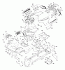 Husqvarna LGT 2654 (96045000700) - Lawn Tractor (2006-11 & After) Listas de piezas de repuesto y dibujos Chassis