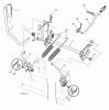 Husqvarna LGT 2654 (96043018300) - Lawn Tractor (2013-09) Listas de piezas de repuesto y dibujos MOWER LIFT LEVER