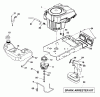 Husqvarna LOYTH 20F42T (96045000201) - Lawn Tractor (2006-02 & After) Listas de piezas de repuesto y dibujos Engine
