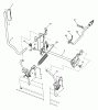 Husqvarna LOYTH 20F42T (96045000201) - Lawn Tractor (2006-02 & After) Listas de piezas de repuesto y dibujos Lift Assembly