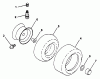 Husqvarna LR 12 (954000752) (HAR1236A) - Lawn Tractor (1994-05 & After) Listas de piezas de repuesto y dibujos Wheels