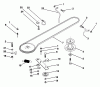 Husqvarna LR 12 (954002701) (HC12R38B) - Lawn Tractor (1994-10 to 1995-12) Listas de piezas de repuesto y dibujos Ground Drive