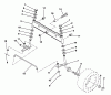 Husqvarna LR 12 (954002701) (HC12R38D) - Lawn Tractor (1996-01 & After) Listas de piezas de repuesto y dibujos Front Axle