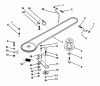 Husqvarna LR 12 (954002701) (HC12R38D) - Lawn Tractor (1996-01 & After) Listas de piezas de repuesto y dibujos Ground Drive