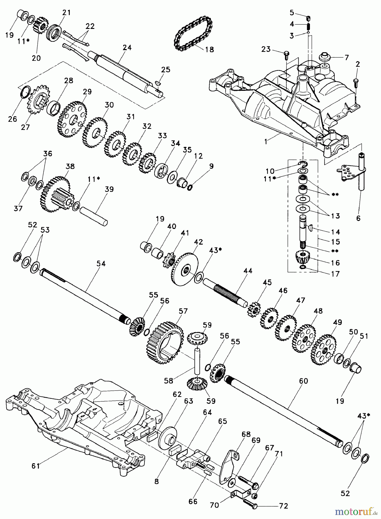  Husqvarna Rasen und Garten Traktoren LR 120 (954830051A) - Husqvarna Lawn Tractor (1995-08 & After) Dana Transaxle (Model No. 4360-78)
