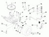 Husqvarna LR 120 (954830051B) - Lawn Tractor (1996-05 & After) Listas de piezas de repuesto y dibujos Transaxle