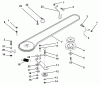 Husqvarna LR 121 (954140001) (HCLR120A) - Lawn Tractor (1996-08 & After) Listas de piezas de repuesto y dibujos Ground Drive