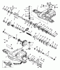 Husqvarna LR 121 (954140001) (HCLR120A) - Lawn Tractor (1996-08 & After) Listas de piezas de repuesto y dibujos Peerless Transaxle Model Number P930-008A