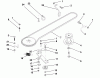 Husqvarna LR 121 (954140001B) - Lawn Tractor (1998-02 & After) Listas de piezas de repuesto y dibujos Ground Drive