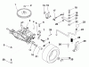 Husqvarna LR 122 (954140014B) - Lawn Tractor (1999-03 & After) Listas de piezas de repuesto y dibujos Transaxle