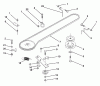 Husqvarna LT 112 (954000392) (H12360) - Lawn Tractor (1992-06 & After) Listas de piezas de repuesto y dibujos Ground Drive