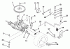Husqvarna LT 112 (954000392) (H12360) - Lawn Tractor (1992-06 & After) Listas de piezas de repuesto y dibujos Mower Lift Lever (Part 2)