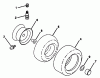 Husqvarna LT 112 (954000392) (H12360) - Lawn Tractor (1992-06 & After) Listas de piezas de repuesto y dibujos Wheels & Tires