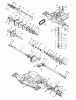 Husqvarna LT 125 (H12538C) - Lawn Tractor (1991-06 & After) Listas de piezas de repuesto y dibujos Transaxle Foote