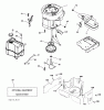 Husqvarna LT 126 (96041020403) - Lawn Tractor (2013-04) Listas de piezas de repuesto y dibujos ENGINE