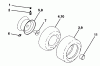Husqvarna LT 130 (954140004A) - Lawn Tractor (1997-12 & After) Listas de piezas de repuesto y dibujos Wheels And Tires