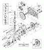 Husqvarna LT 140 (954000512) (HU4H42A) - Lawn Tractor (1993-01 & After) Listas de piezas de repuesto y dibujos Agri-Fab Transaxle