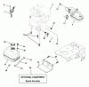 Husqvarna LT 18542 A (954571748) - Lawn Tractor (2003-11 & After) Listas de piezas de repuesto y dibujos Engine