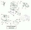 Husqvarna LT 18542 B (954571748) - Lawn Tractor (2004-02 & After) Listas de piezas de repuesto y dibujos Engine