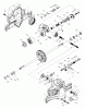 Husqvarna LTH 120 (954140003C) - Lawn Tractor (1998-02 & After) Listas de piezas de repuesto y dibujos Hydro Gear Transaxle