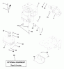 Husqvarna LTH 1342C (954567031) - Lawn Tractor (2001-11 & After) Listas de piezas de repuesto y dibujos Engine