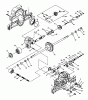 Husqvarna LTH 140 (954000642) (HN14H42A) - Lawn Tractor (1994-01 & After) Listas de piezas de repuesto y dibujos Hydro-Gear Transaxle