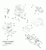 Husqvarna LT 141 (96011029403) - Lawn Tractor (2012-08 & After) Listas de piezas de repuesto y dibujos ENGINE