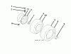 Jonsered LT2217 A (96041010401) - Lawn & Garden Tractor (2010-01) Listas de piezas de repuesto y dibujos WHEELS TIRES
