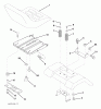 Husqvarna LTH 1542 (96013000900) - Lawn Tractor (2005-10 & After) Listas de piezas de repuesto y dibujos Seat Assembly