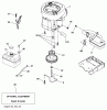 Husqvarna LTH 18538 (917.289600) - Lawn Tractor (SEARS) (2010-05 & After) (Sears Craftsman) Listas de piezas de repuesto y dibujos Engine
