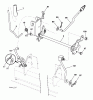Husqvarna LTH 18538 (96043013102) - Lawn Tractor (2011-06 & After) Listas de piezas de repuesto y dibujos MOWER LIFT / DECK LIFT
