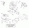 Husqvarna LTH 18542B (954571731) - Lawn Tractor (2004-03 & After) Listas de piezas de repuesto y dibujos Engine