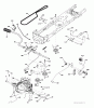 Husqvarna LTH 19530 (96041016904) - Lawn Tractor (2013-05) Listas de piezas de repuesto y dibujos DRIVE