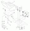 Husqvarna LTH 2042A (954571953) - Lawn Tractor (2003-12 & After) Listas de piezas de repuesto y dibujos Seat Assembly