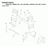 Jonsered LR13 (J81336C, 954130022) - Lawn & Garden Tractor (2000-03) Listas de piezas de repuesto y dibujos FRONT AXEL