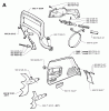 Jonsered 2071 - Chainsaw (1999-03) Listas de piezas de repuesto y dibujos CHAIN BRAKE CLUTCH COVER