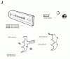 Jonsered 2083 II EPA - Chainsaw (2001-10) Listas de piezas de repuesto y dibujos ACCESSORIES