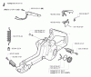 Jonsered CS2147 - Chainsaw (2004-03) Listas de piezas de repuesto y dibujos FUEL TANK