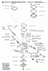 Jonsered CS2159 - Chainsaw (2006-02) Listas de piezas de repuesto y dibujos CARBURETOR DETAILS #1