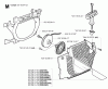 Jonsered CS2159 - Chainsaw (2006-02) Listas de piezas de repuesto y dibujos STARTER