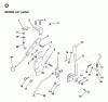 Jonsered LRH13 - 36" Lawn & Garden Tractor (1997-04) Listas de piezas de repuesto y dibujos MOWER LIFT LEVER