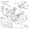 Jonsered CS2163 EPA - Chainsaw (2005-05) Listas de piezas de repuesto y dibujos CRANKCASE