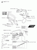 Jonsered CS2163 EPA - Chainsaw (2007-01) Listas de piezas de repuesto y dibujos CHAIN BRAKE CLUTCH COVER
