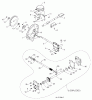 Jonsered ST 2109 E (96191004002) - Snow Thrower (2011-05) Listas de piezas de repuesto y dibujos AUGER HOUSING IMPELLER #1