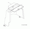 Jonsered ST 2109 E (96191004005) - Snow Thrower (2012-06) Listas de piezas de repuesto y dibujos CHASSIS ENGINE PULLEYS #5