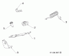 Jonsered ST 2109 E (96191004005) - Snow Thrower (2012-06) Listas de piezas de repuesto y dibujos HANDLE #4