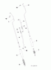 Jonsered ST 2111 E (96191004104) - Snow Thrower (2012-10) Listas de piezas de repuesto y dibujos HANDLE CONTROLS D